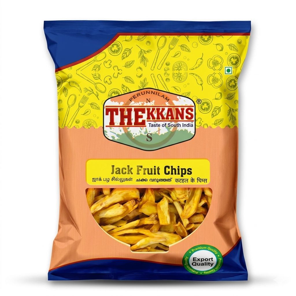 thekkans jackfruit chips 150gm