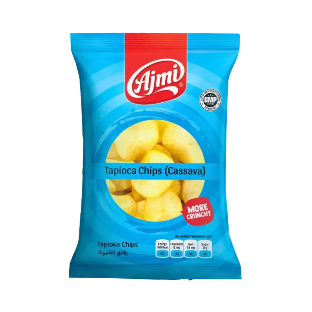 Ajmi Tapioca Round Chips 150gm