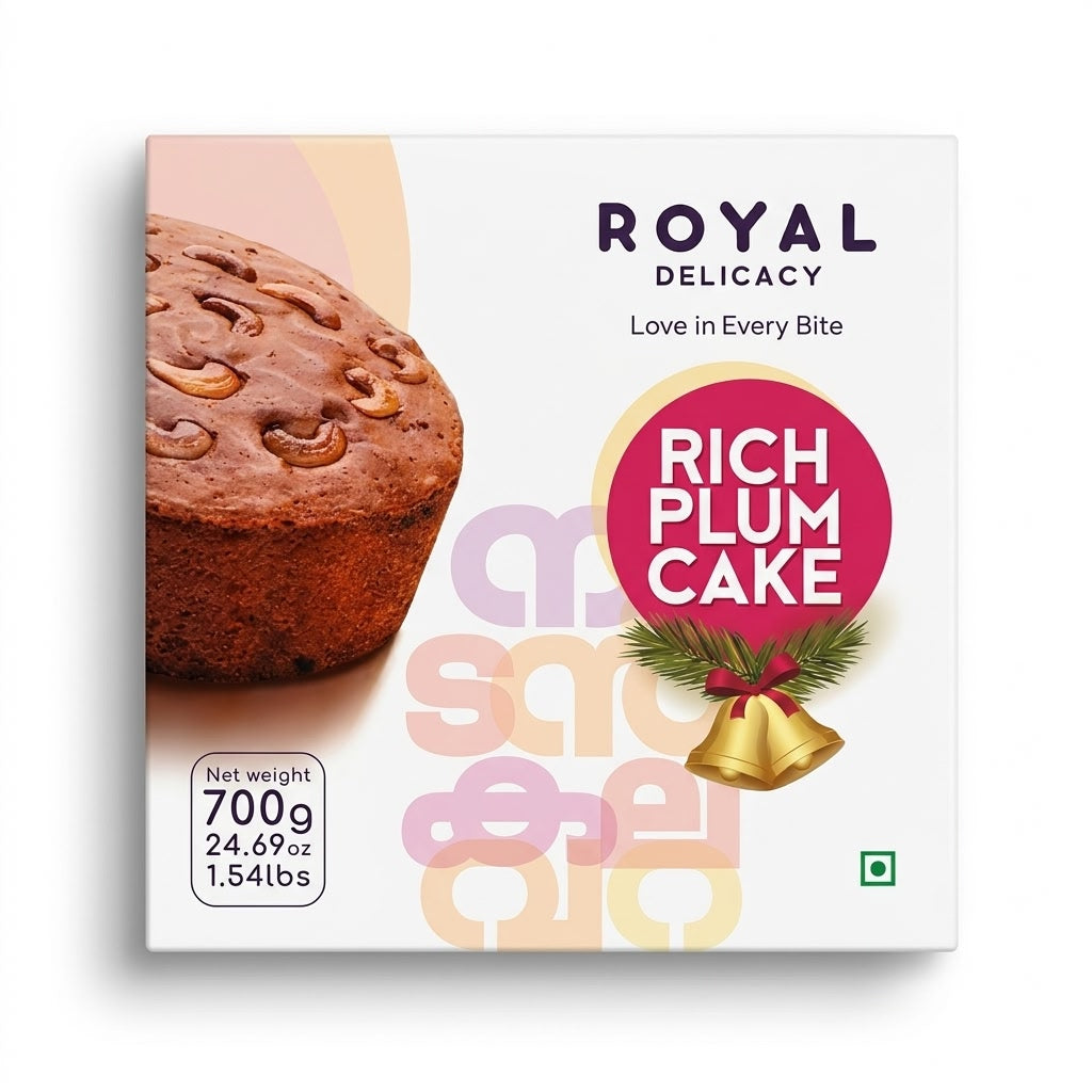 Royal Delicacy Plum Cake 700gm