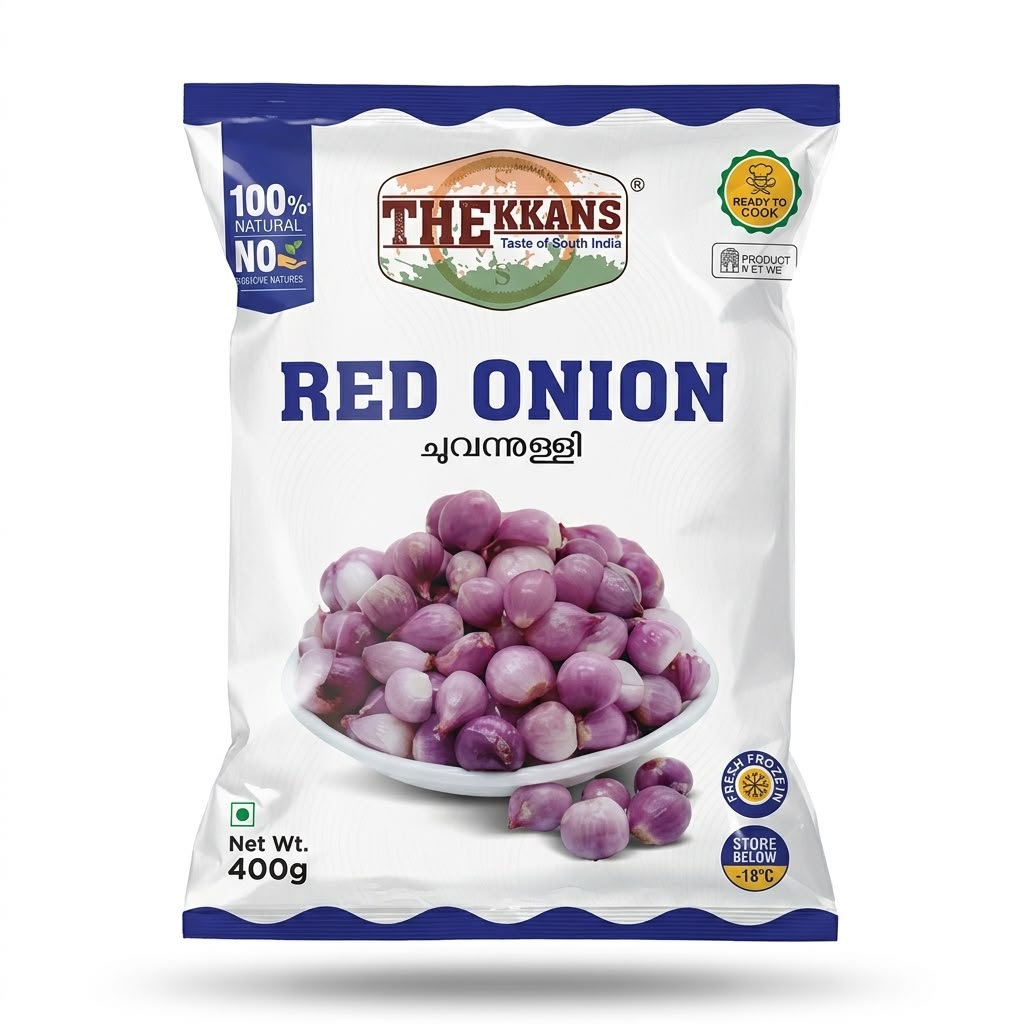 Thekkans Red Onion 400gm
