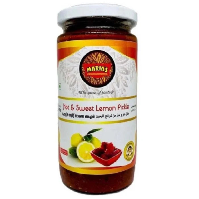 Maria's Hot &Sweet lemon pickel
