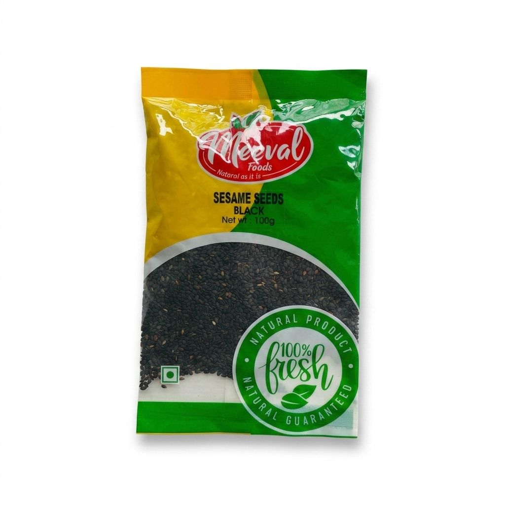 Meeval Sesame Seed Black 100gm