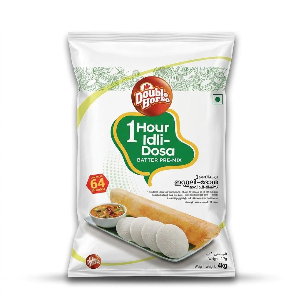 Double Horse 1 Hour Idli-Dosa  Mix 1Kg