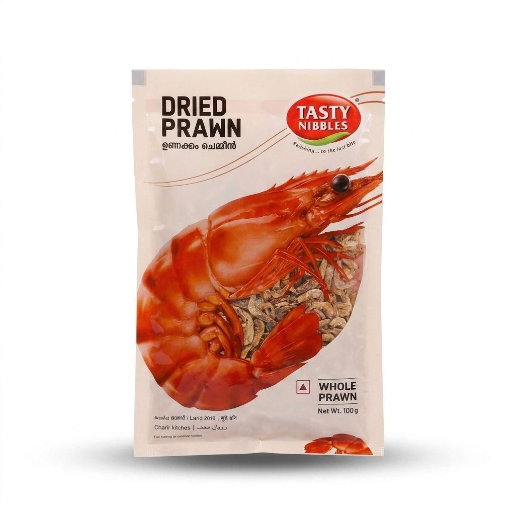 Tasty Nibbles Dry Prawns 100gm