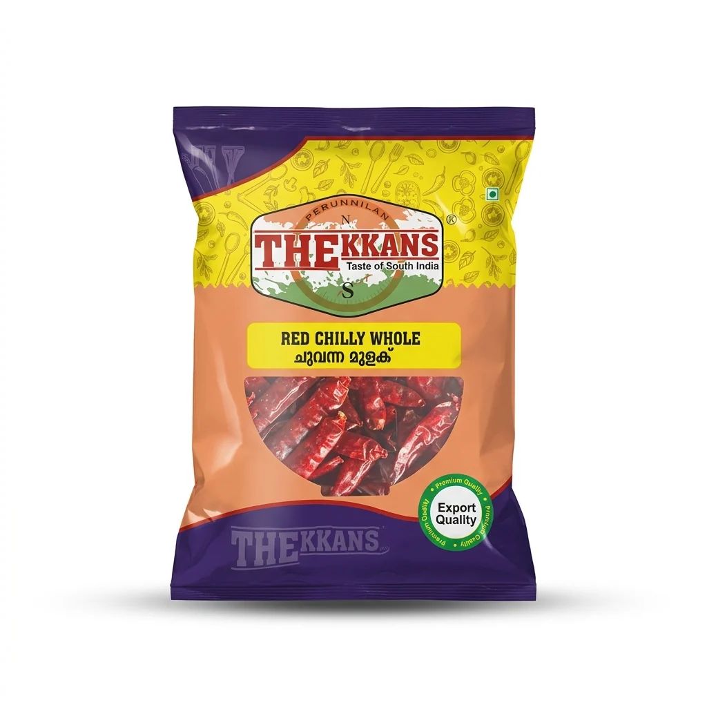 Thekkans Red Chilly Whole 100gm
